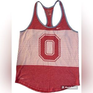 Ohio State Nike Dri Fit Athletic Tank - Go Bucks - Large